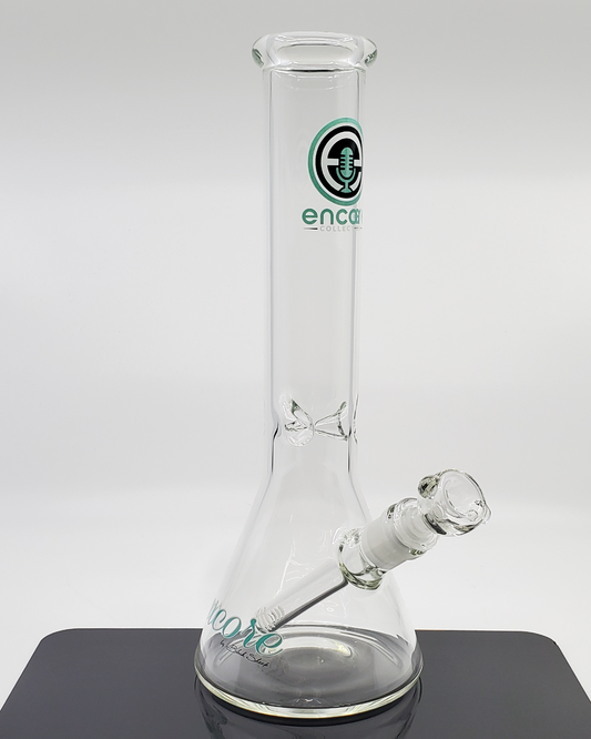 Encore Glass 13” Beaker - Classic 50x5 Structure with Stability. Ideal for Smooth, Flavorful Hits in a Reliable Classic Shape.