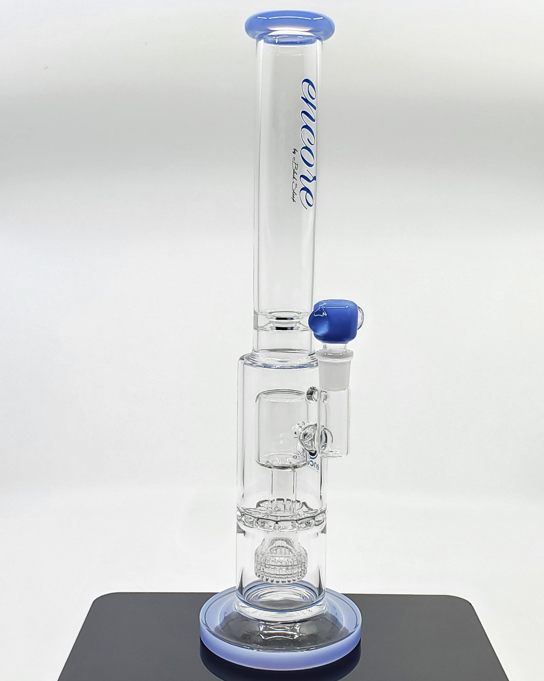 Encore Glass Single Sunflower Disc Tube - Stylish Filtration with Unique Sunflower Disc Perc.