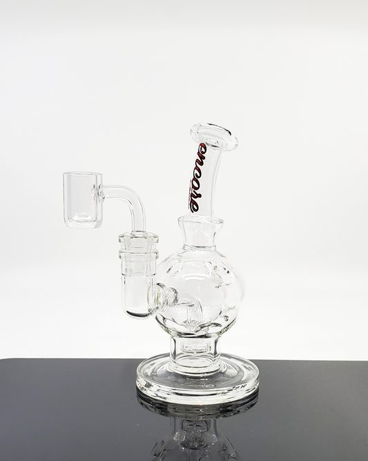 Encore Glass 6” Mini Fab Egg Rig - Enjoy Smooth, Filtered Hits with a Compact Fab Egg Design for Optimal Airflow.