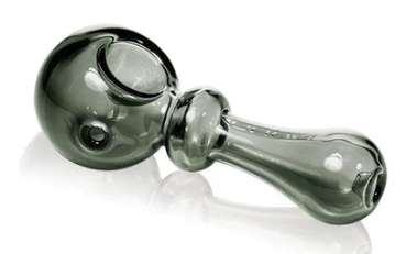 Grav Labs Bauble Spoon - High-Quality Borosilicate Glass Spoon with a Sleek and Modern Design.