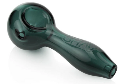 Grav Labs Classic Spoon - Durable Borosilicate Glass Spoon with Inverted Ash Catcher.