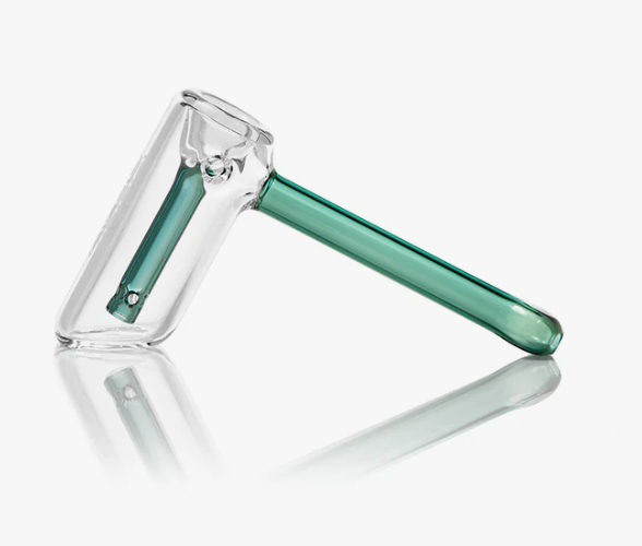Grav Labs Mini Hammer Bubbler - The Perfect Water Pipe for Solo Sessions with a Compact Size and Smooth Hits