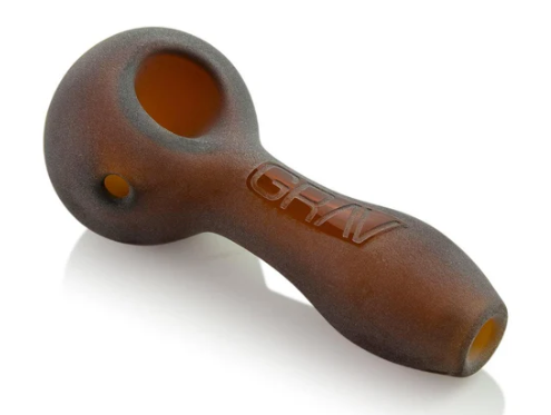  Grav Labs Sandblasted Spoon - Inverted Ash Catcher for a Cleaner Smoking Experience.

 