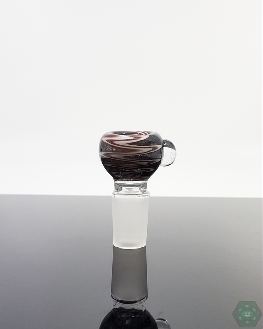 18mm Wig Wag Slide from Headdy Glass | Colorful Glass Slides. Enhance your smoking experience with this vibrant Wig Wag Slide. Available in 18mm.