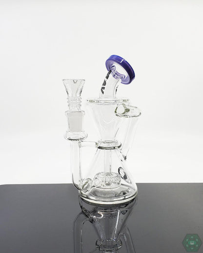  MAV Glass Mini Puck Recycler - Compact, Durable Recycler for Smooth Hits.