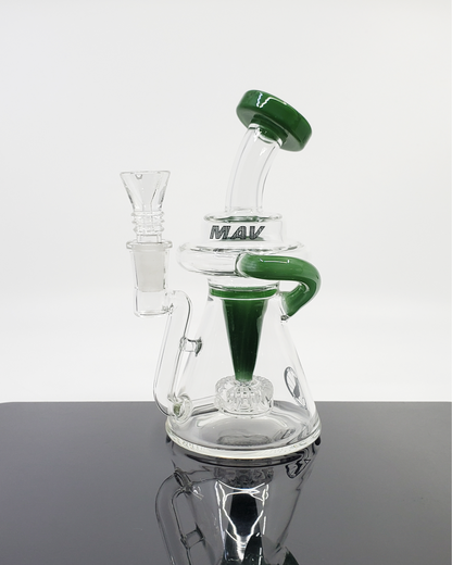 MAV Glass Single Uptake Recycler - Compact Design with Enhanced Filtration.