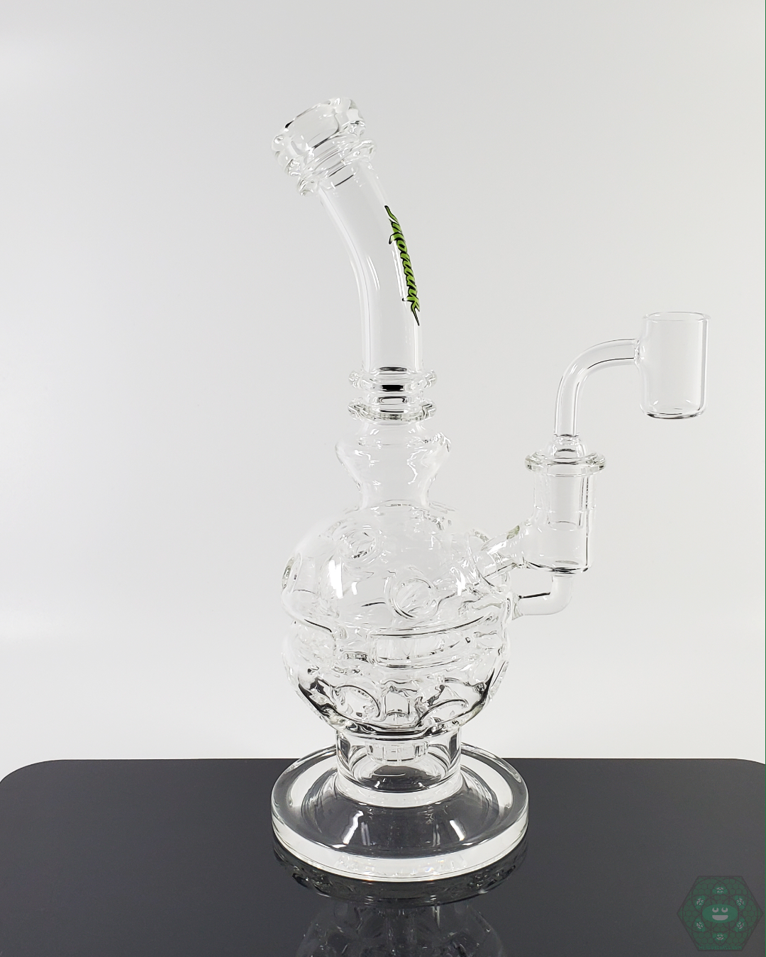 Monark Glass 10” Holy Mother Fab Egg - Advanced Recycler Filtration with Unique Design.


