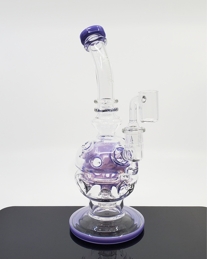 Monark Glass 10” Holy Mother Fab Egg - Efficient Filtration with a Distinctive Egg Shape and Recycler Design.