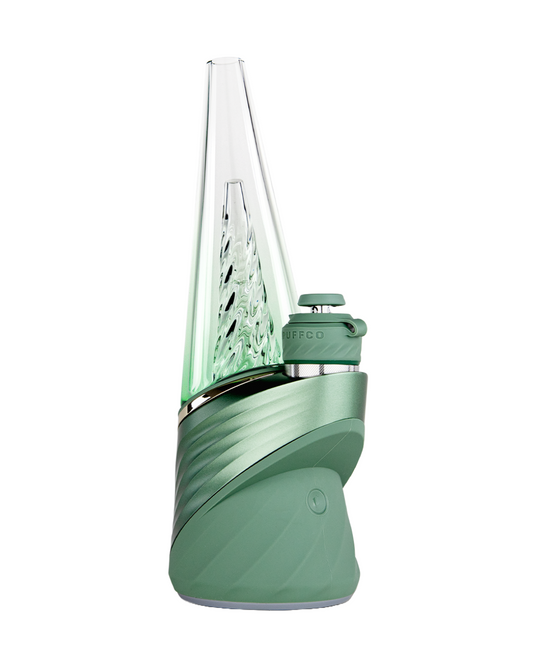 Experience the exclusive Puffco Peak Pro V2 in the Flourish design, perfect for concentrate enthusiasts. Available only at Headdy Glass for enhanced performance and style.