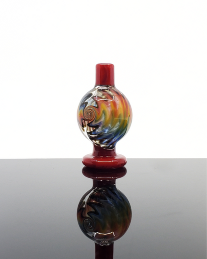 Ruby Pearl Co - 25MM Wig-Wag Bubble Cap. Fits 25MM-30MM Quartz Buckets @Rubypearlco