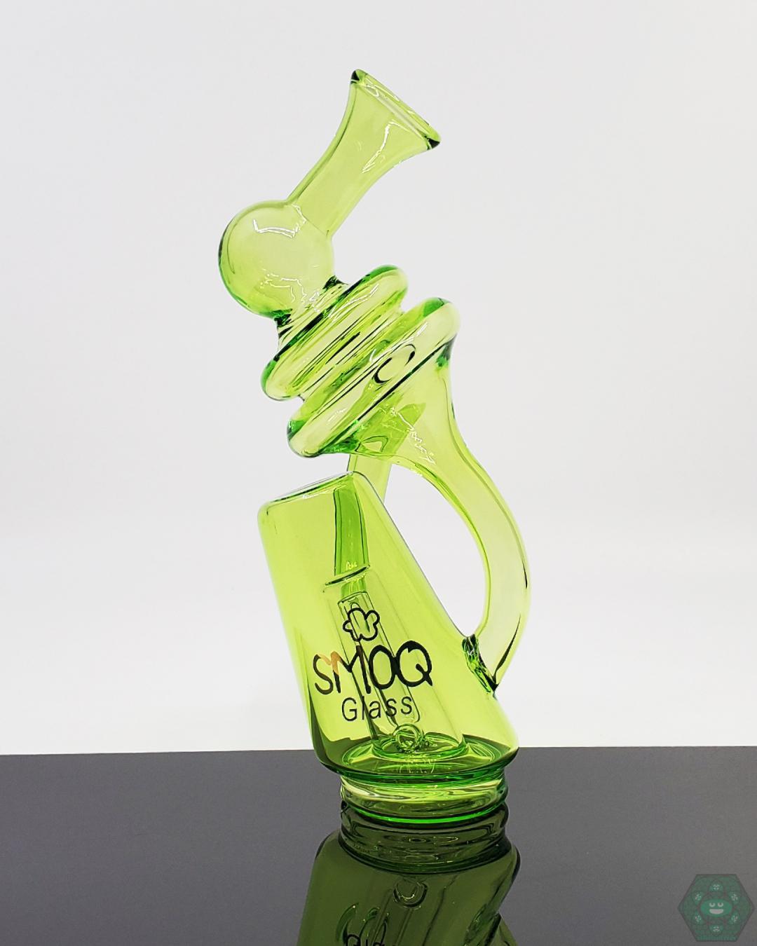 SmoQ Glass Peak Pro Recycler - Advanced Filtration for Peak Pro. Enjoy optimal filtration with the Peak Pro Recycler by SmoQ Glass, designed for smoother hits and flavor retention.