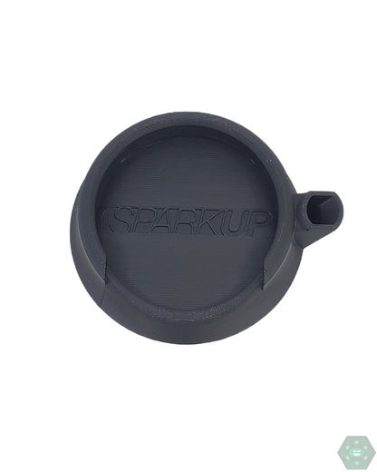 Spark Up Designs Puffco Stabilizer with Hot Knife Slot | Secure Puffco Stand. This Puffco Stabilizer by Spark Up Designs includes a Hot Knife slot for convenience and stability, ensuring your setup stays organized and secure.