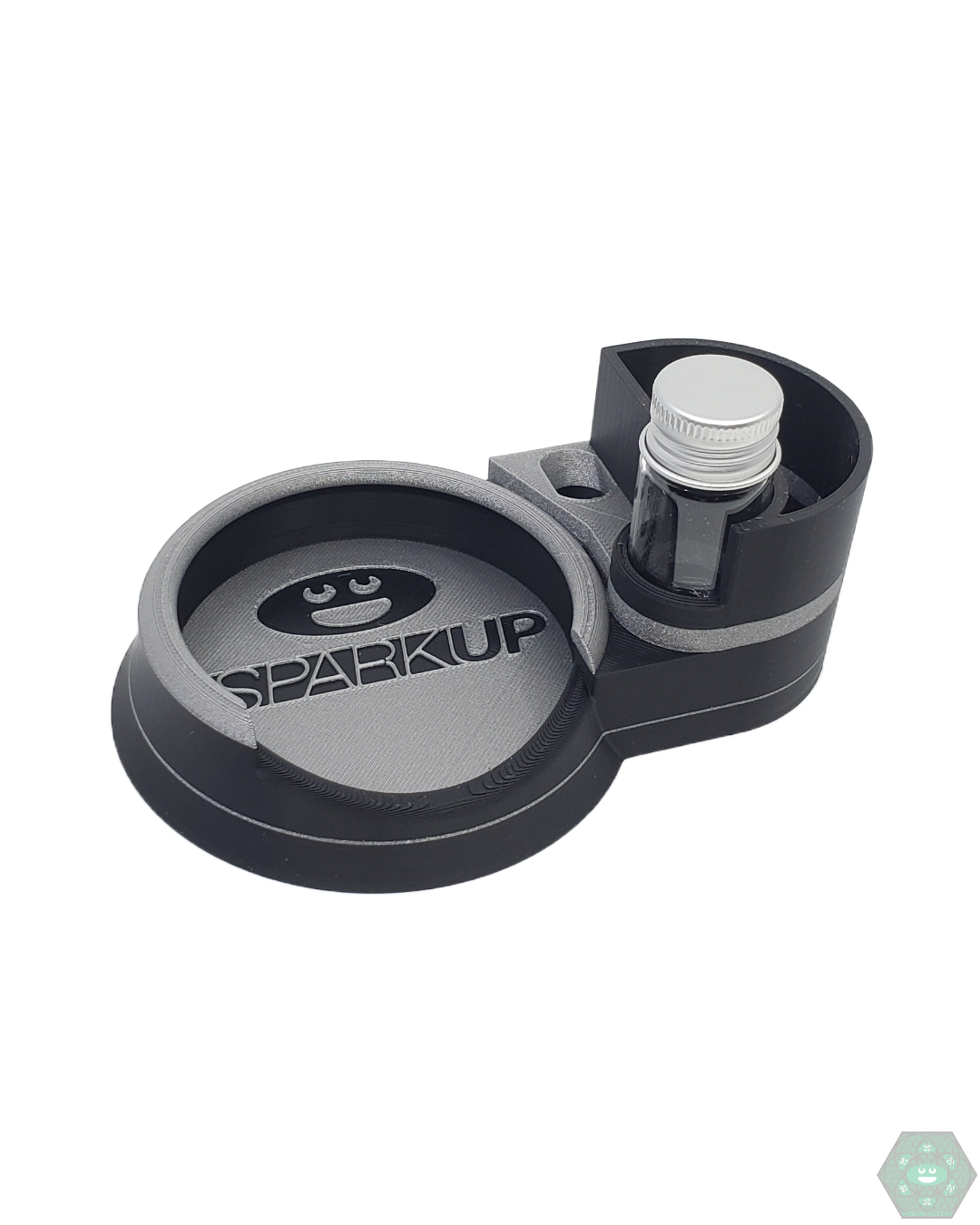 Spark Up Designs Puffco Stabilizer Multicolor Station | Secure Puffco Stand | Stylish Design. Keep your Puffco safe with the Spark Up Designs Stabilizer Station. Featuring a sturdy, multicolor design, it ensures stability for your device and adds a unique aesthetic to your setup.