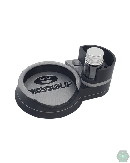 Spark Up Designs Puffco Stabilizer Multicolor Station | Secure Puffco Stand | Stylish Design. Keep your Puffco safe with the Spark Up Designs Stabilizer Station. Featuring a sturdy, multicolor design, it ensures stability for your device and adds a unique aesthetic to your setup.