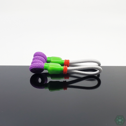 Tuff Tethers - Premium Nano Coiled Tethers – Secure Mesh-Added Holder  