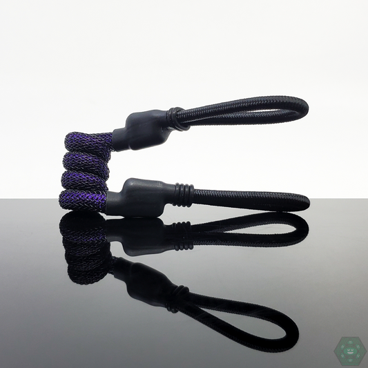  Tuff Tethers - Premium Nano Coiled Tethers – Secure Mesh-Added Holder