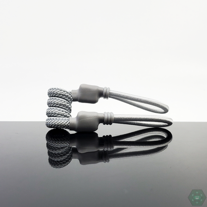 Tuff Tethers - Premium Nano Coiled Tethers – Secure Mesh-Added Holder