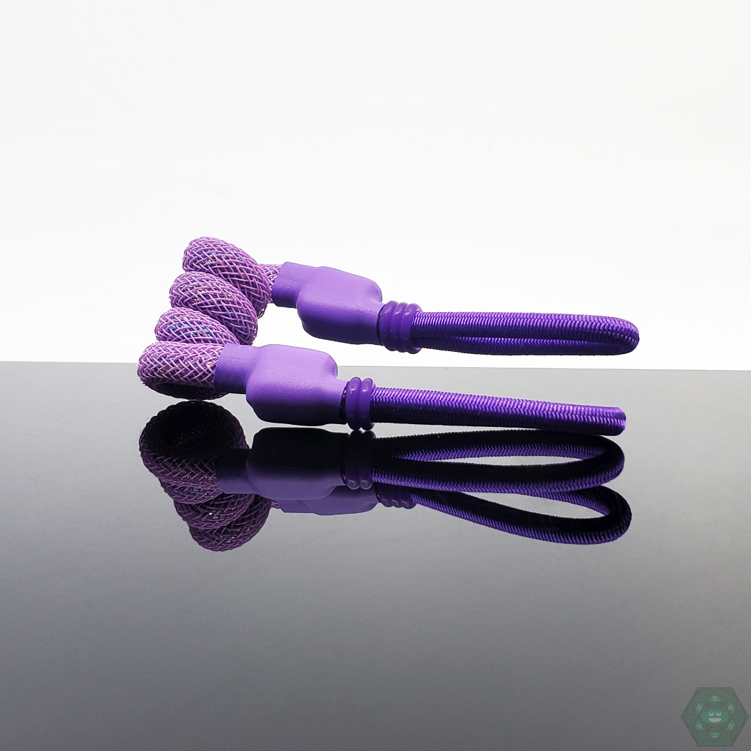 Tuff Tethers - Premium Nano Coiled Tethers – Secure Mesh-Added Holder
