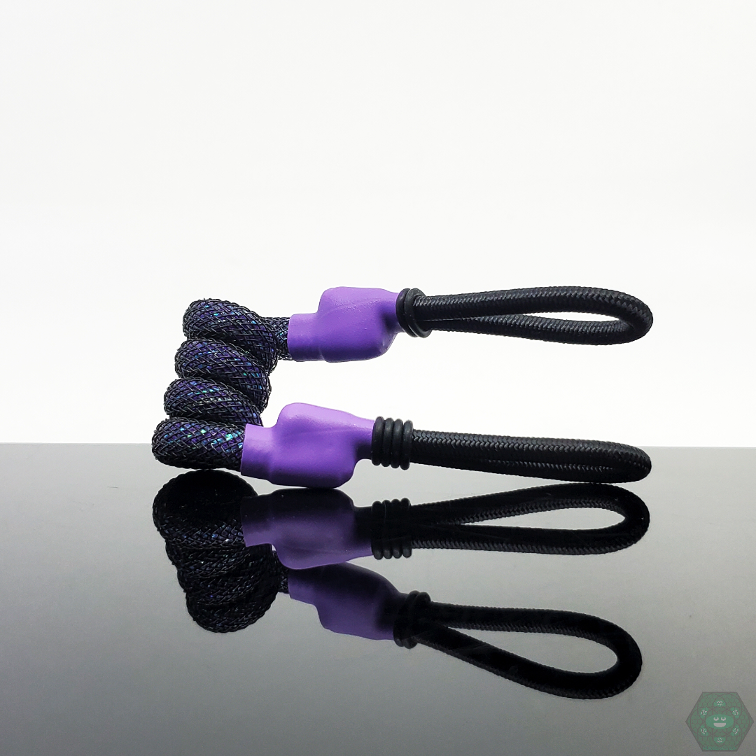 Tuff Tethers - Premium Nano Coiled Tethers – Secure Mesh-Added Holder