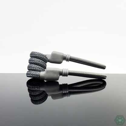  Tuff Tethers - Premium Original Coil Tether (Mesh Added). Fits Puffco Peak + Peak Pro V1 & V2. Fits Any Cap w/ Adjustable Rubber Bands. @Tufftethers