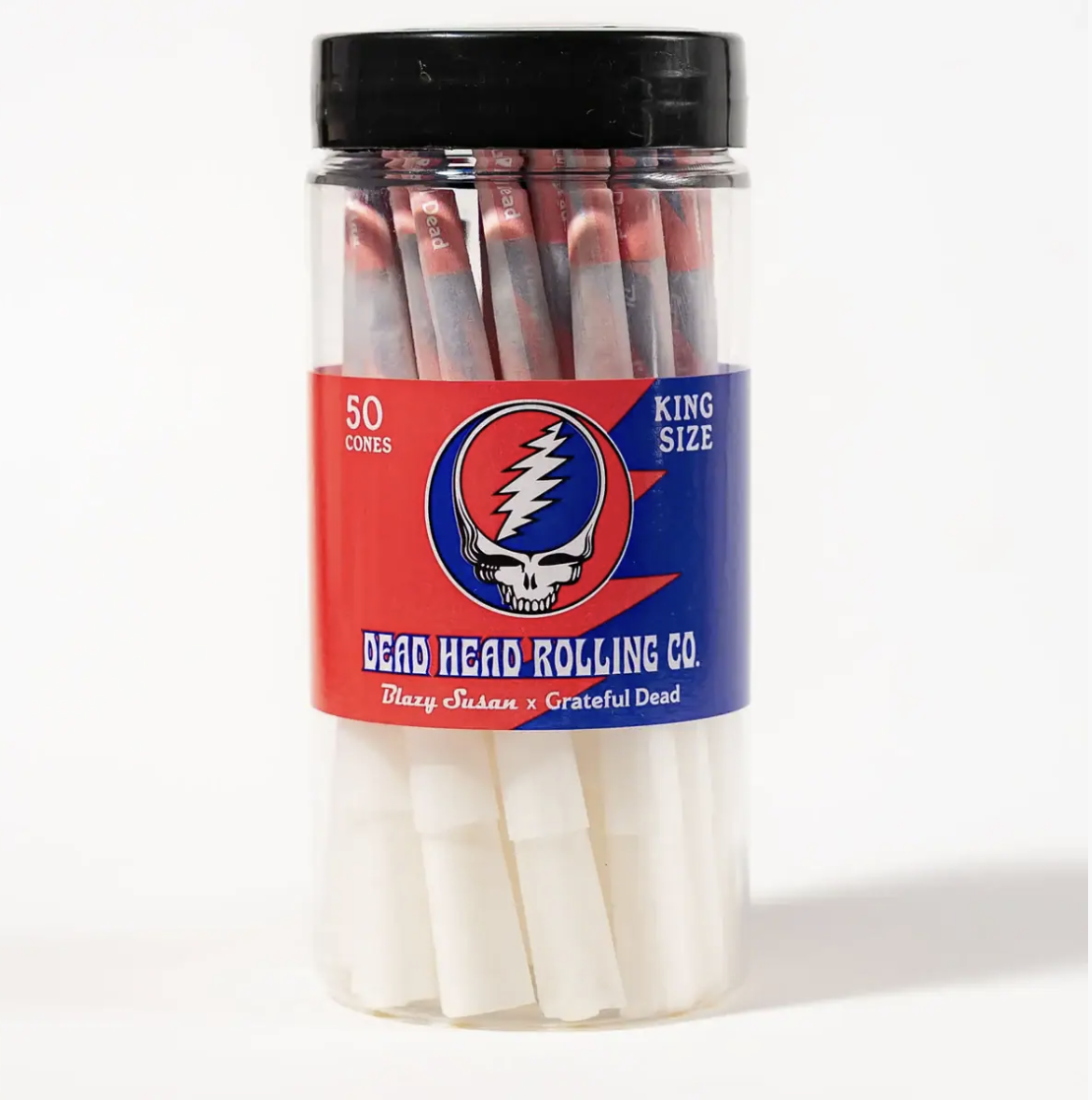 Blazy Susan X Grateful Dead - Pre Rolled Cones 50ct Jar