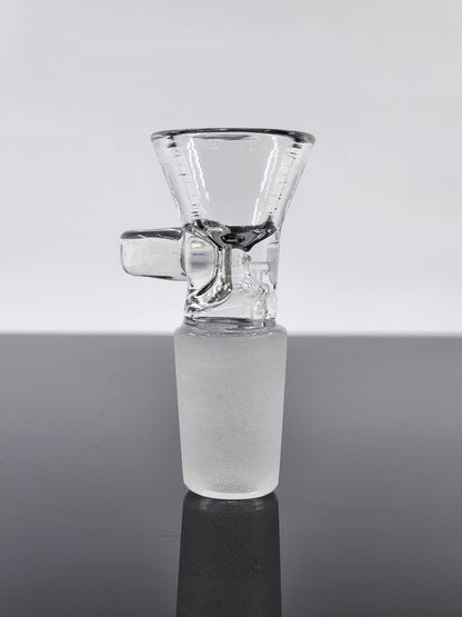 TAG - Single Hole Bong Slide Bowl Piece with Handle
