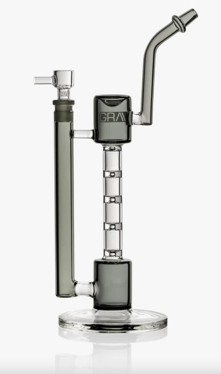Grav - Smoke Upline Water Pipe