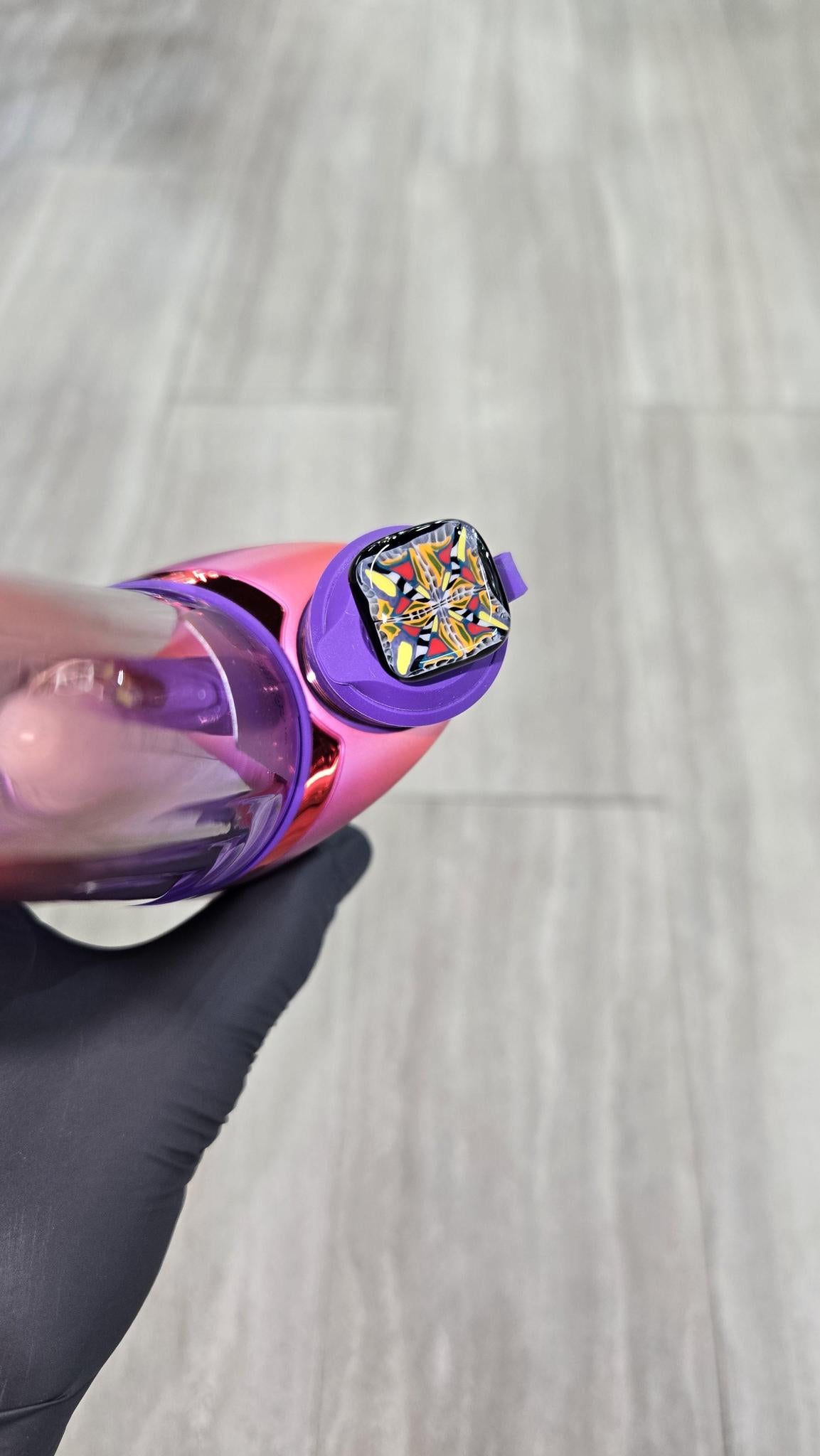 Hefe Glass - Murrine Tile 3DXL Puffco Peak pro Joystick Cap #1
