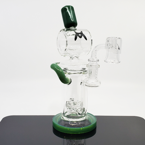 MAV Glass Barrel Head Recycler - Advanced Filtration for Smooth Hits