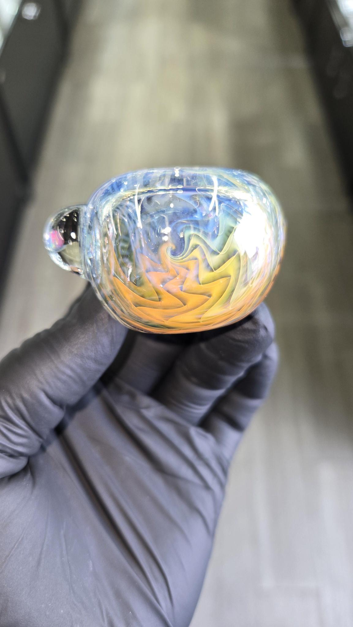 Hefe Glass - Fumed Etch Spoon #3