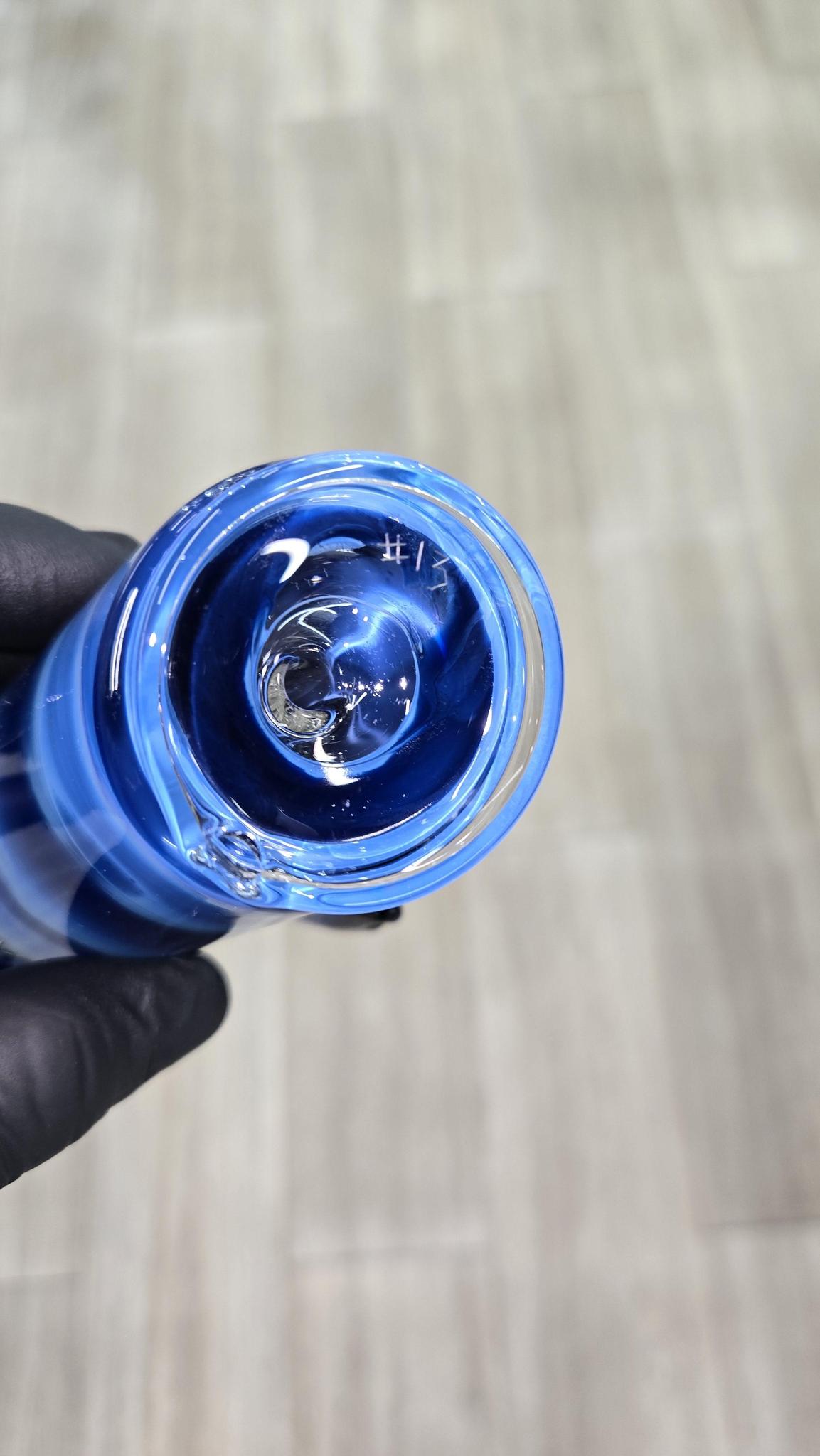 BTGB - Blue Agate Master Shake Peak/Pro Bubbler Attachment #13