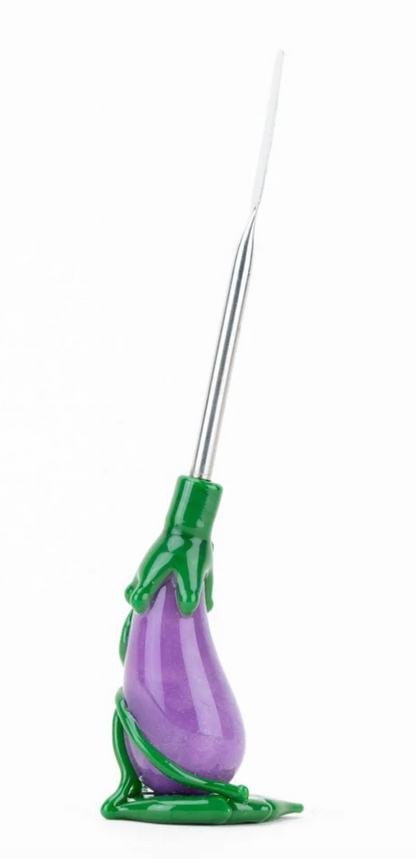 Empire Glassworks Eggplant Dabber