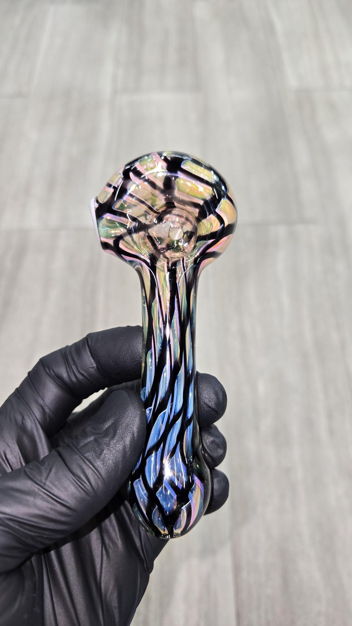 Izlow Glass - Basket Weave Handpipe