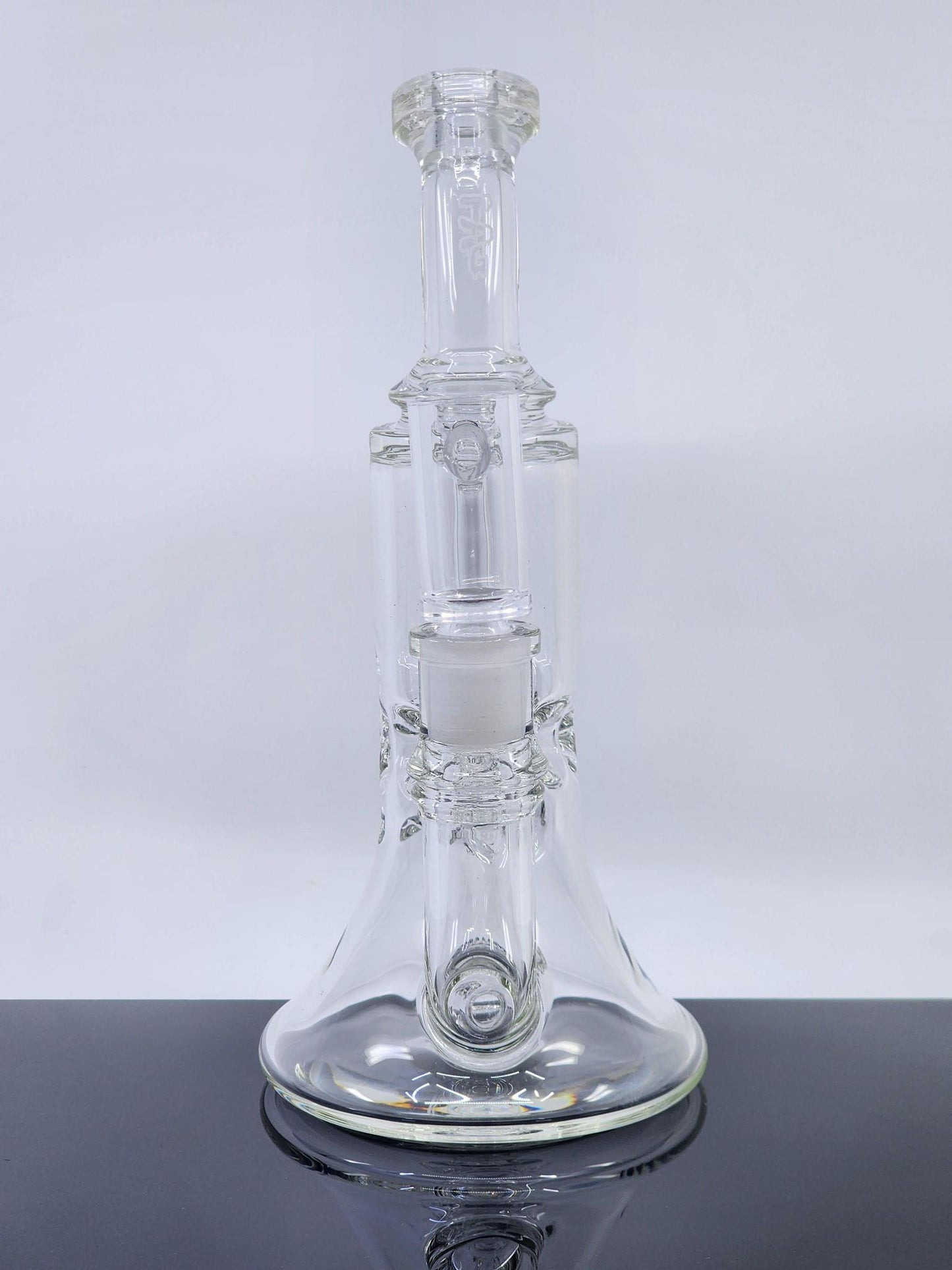 TAG - 8.5" Faberge Can Super Slit Donut w/ Bellow Base