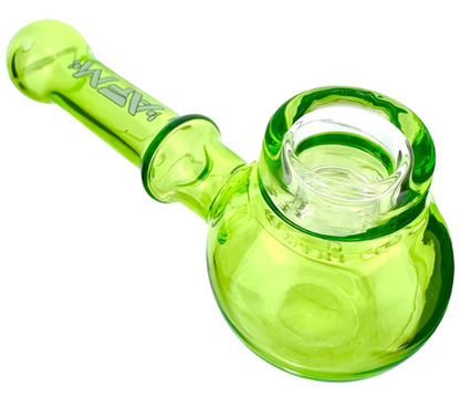 AFM Glass The Kenny Pipe, Colorful Glass Pipe with Screened Center Hole for Enhanced Filtration
