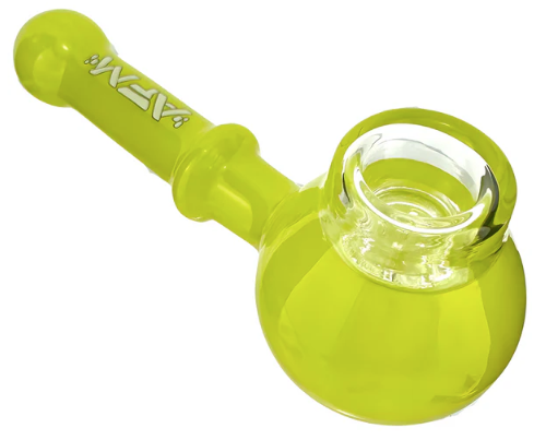 AFM Glass The Kenny Pipe, 4.5-inch Length, with Screened Center Hole for Smooth Hits