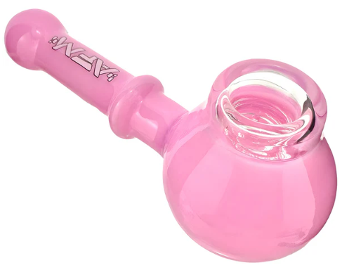 AFM Glass The Kenny Pipe, Full Color Glass Pipe, 4.5-inch Length for Convenient Use