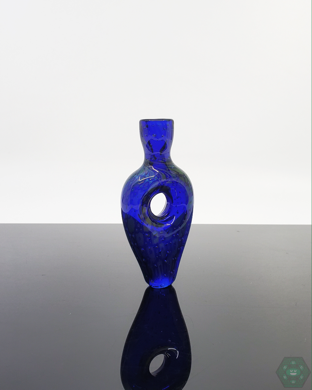 American Donut Chillum | Whimsical, Fun Hand Pipe with Unique Donut-Inspired Design for Casual Smokers and Collectors

