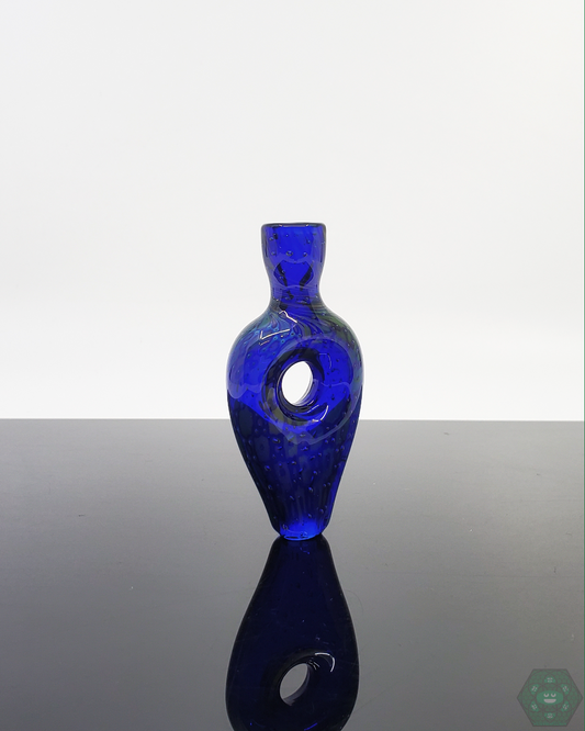 American Donut Chillum | Whimsical, Fun Hand Pipe with Unique Donut-Inspired Design for Casual Smokers and Collectors

