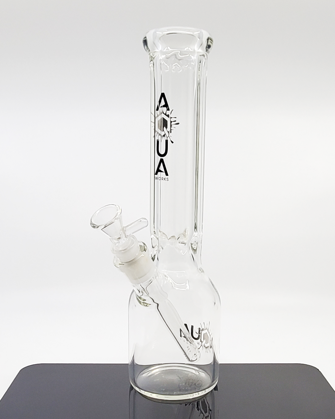 Aqua Works Glass Hex Neck Beaker | Smooth Filtration with Hexagonal Neck Design for Functional Style

