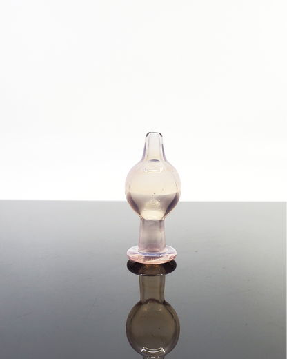  High-quality artisan glass bubble cap by Professor Dank, crafted for enhanced airflow and vaporization efficiency in dabbing sessions.