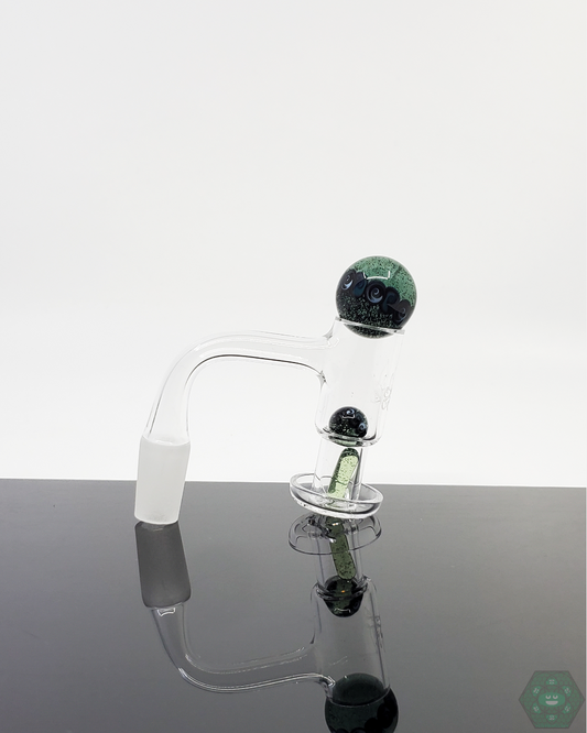 ATH Glass Slurper Set Bundle | 25MM Marble, Terp Valve, and Terp Pillar for Enhanced Airflow and Vapor Flavor

