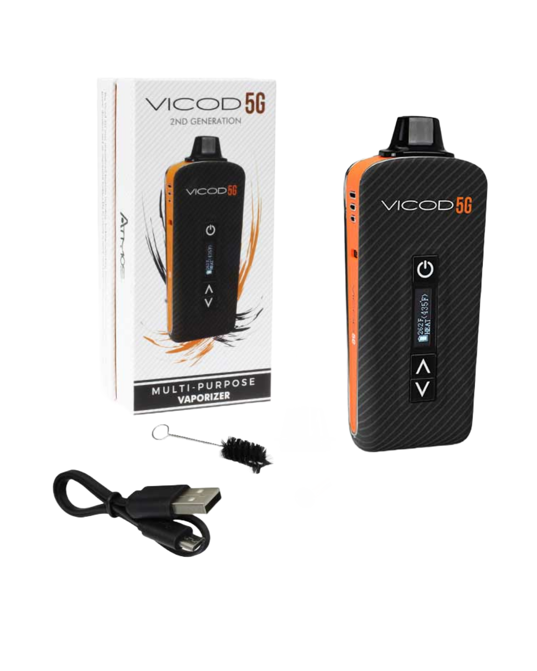 Atmos Vicod 5G Vaporizer | Compact Dry Herb & Concentrate Vape with Precision Temperature Control for Smooth, Flavor-Rich Sessions

