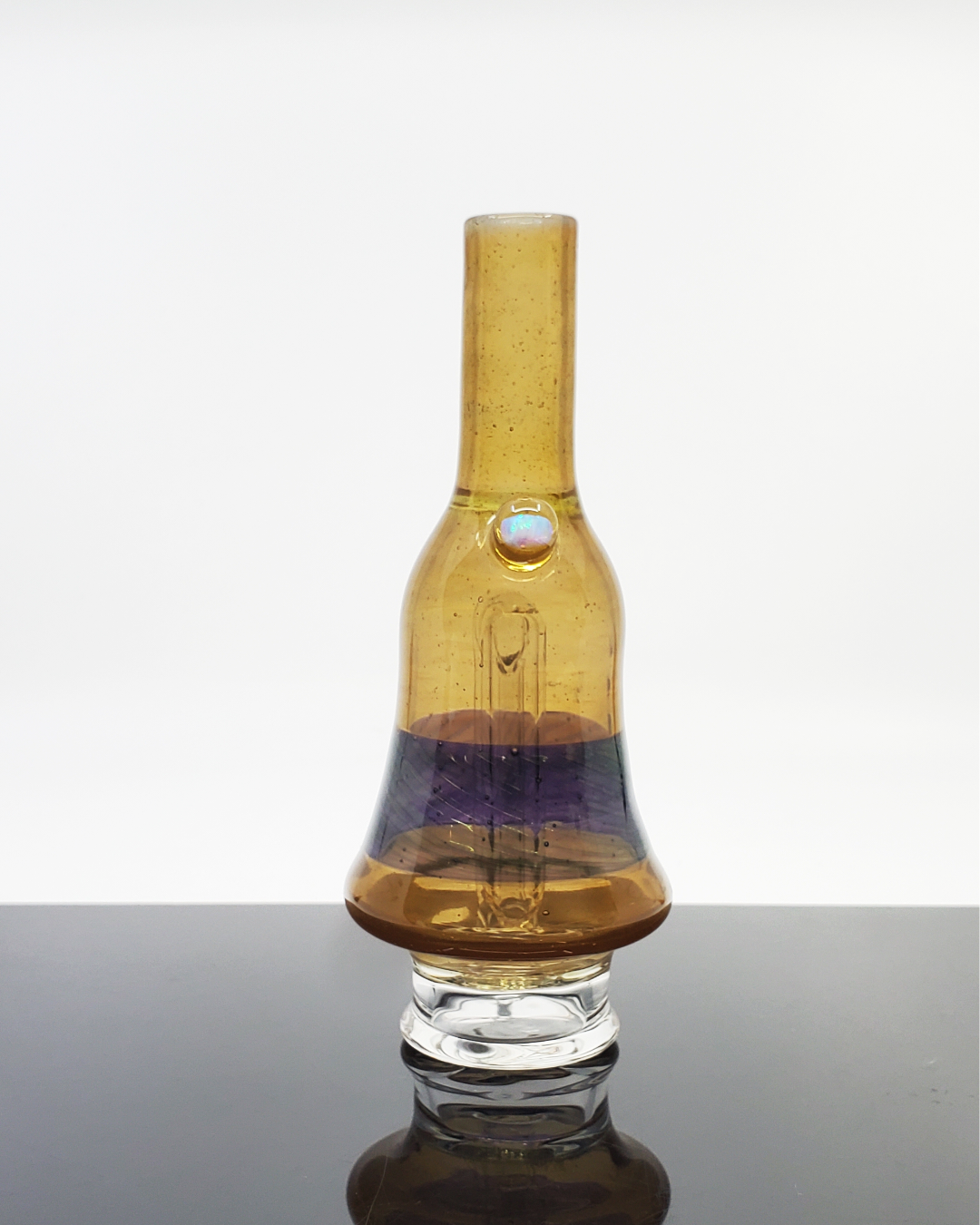 Avery York Puffco Peak Attachment | Custom Glass with Detailed Design for Enhanced Performance and Artistic Style

