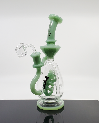 Encore Glass 9” Dino Cycler | Unique Dinosaur Design | Smooth Recycling Action