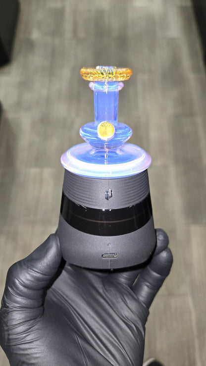 Gatez Glass - Neo Opal Dry Top Puffco Peak/Pro Attachment