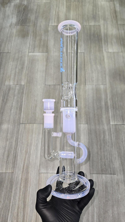 Monark Glass - 15" 50MM Stemline Recycler