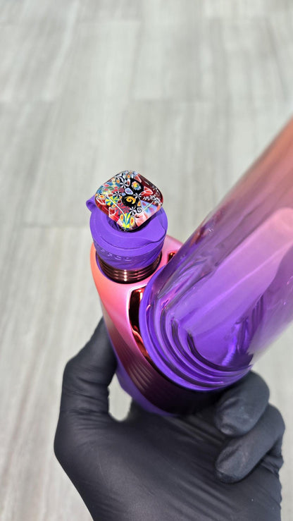 Hefe Glass - Murrine Tile 3DXL Puffco Peak pro Joystick Cap #3