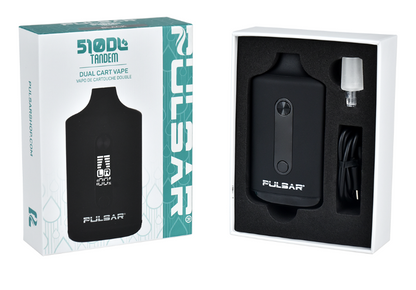 Pulsar 510 DL Tandem Dual Cart Vaporizer 650mAh