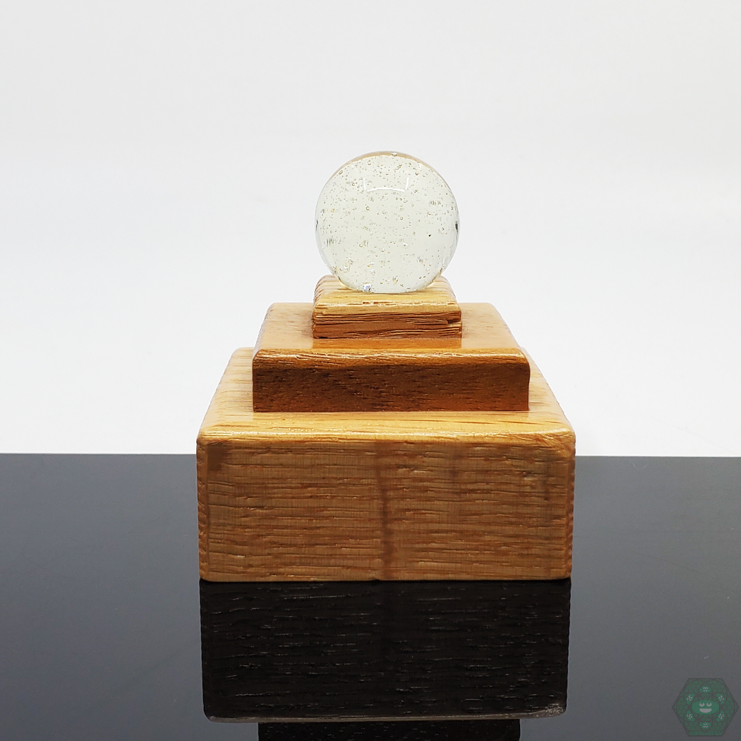 Bear Quartz 22mm Marble, a high-quality glass accessory designed for style and durability, perfect for enhancing your dabbing setup.